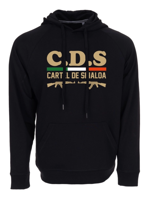 EL PATRON pánska mikina – CDS AK-47 – ČiernaEL PATRON pánska mikina – CDS AK-47 – Čierna
