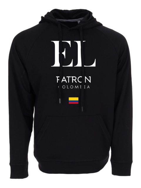 EL PATRON pánska mikina – Elegant – EL – Čierna