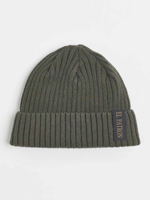 Zimná čiapka EL Patron Ribbed – Khaki