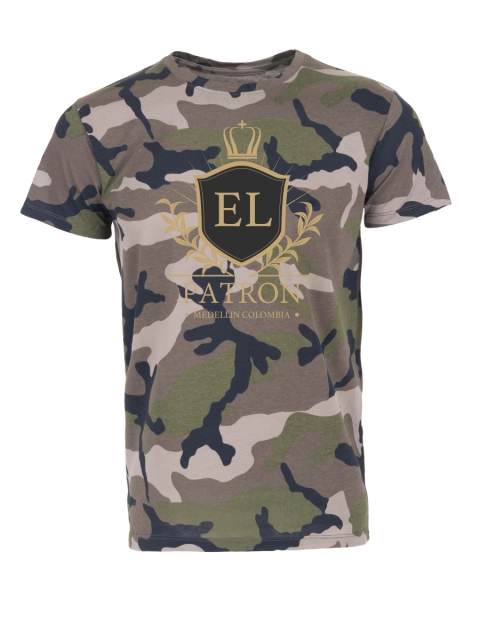 EL PATRON pánske tričko – Elegant – Iconic – Army